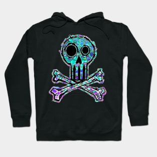 rebel skull cool rocker horror Show Hoodie